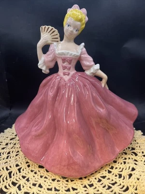Victorian Dancing Lady. 10 1/4” Tall And 9” Wide - Image 1 of 4