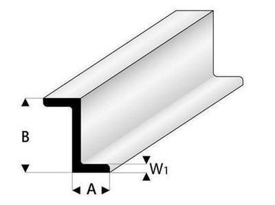 Krick RABOESCH ASA Z-Profil 2x3x330 mm (5) / rb418-51-3