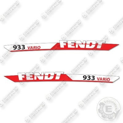 Fits Fendt 933 Vario Decal Kit Tractor- 7 YEAR OUTDOOR 3M VINYL!