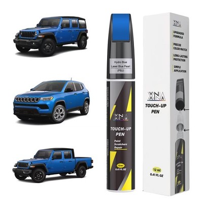 Hydro Blue Laser Blue Pearl PBJ Touch Up Paint for Jeep Dodge Ram 0.41 Oz 1K