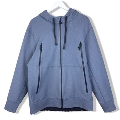 Vollebak 100 Jahre Zip Through Hoodie Herren Large Grau