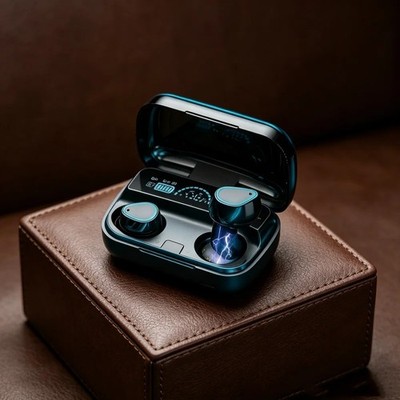 TWS Bluetooth Earbuds Wireless HiFi Stereo LED Display Gaming Hands Free New