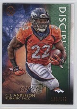 2015 Topps Valor Discipline 162/199 CJ Anderson #115 1p5