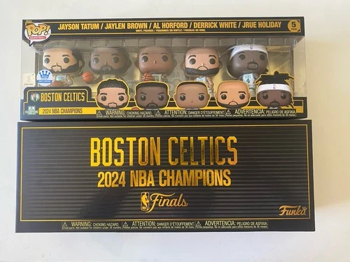Funko Pop Boston Celtics 2024 NBA Champions 5 Pack -  Limited Collector Edition