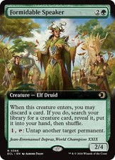 Formidable Speaker [Extended Art Foil] #366 Prices | Magic Lorwyn
