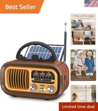 J-150 Retro Portable Radio: AM/FM/SW Bluetooth Speaker - Ideal Gift for Parents