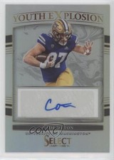 2022 Panini Select Draft Picks Silver Prizm Cade Otton #YE-COT Auto n1u