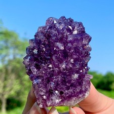 143G AAA Grade Natural High-quality Amethyst Flowers Crystal Quartz Specimens