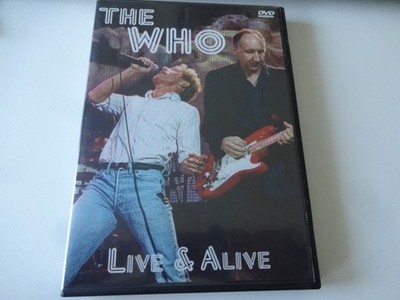 DVD THE WHO LIVE & ALIVE Dolby Digital 2.0 mit My Generation, Pinball Wizard See