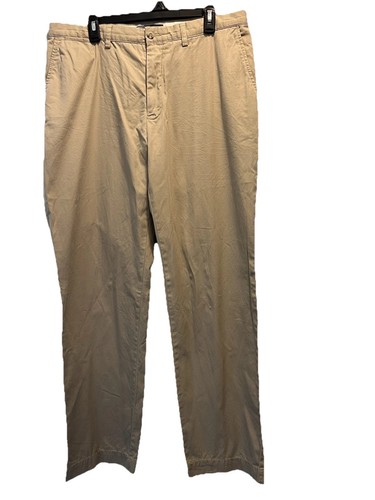 Pantalones Polo Ralph Lauren De Colección Para Hombres 36x34 Tostado Caqui Philip Pantalón Frente Plano