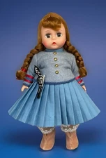 Madame Alexander 1994 Calamity Jane 8" Doll  100352 In Outfit