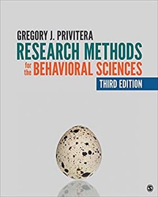 Research Methods for the Behavioral Sciences Hardcover Gregory J.
