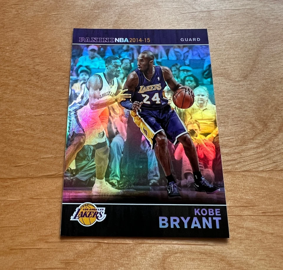 Tarjetas de código Kobe Bryant 2014-15 Panini NBA (Internacional) #4 Lakers Mamba Foto 2 de 4