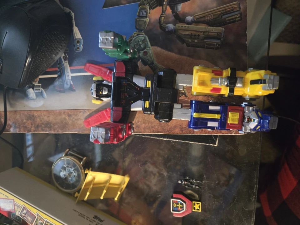 Figura Voltron Tercera Dimensión 6" 1998 Trendmasters Vintage Lion Force  Foto 3 de 4