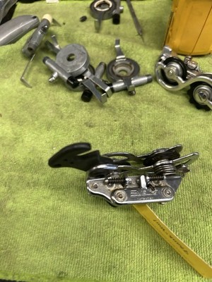 VINTAGE NOS HURET SVELTO REAR DERAILLEUR-VINTAGE FRENCH CHROME 