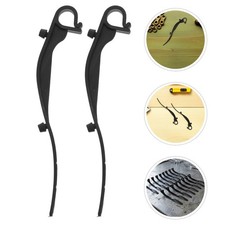  20pcs Gutter Guard Support Clips - Universal Gutter Mesh Fasteners - Anti-Clog