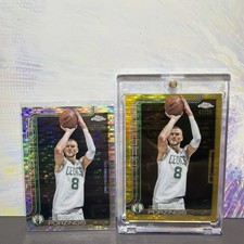 Kristaps Porzingis 2025-26 Topps Chrome GOLD PULSAR #’d /50 & Base Pulsar -Lot 2