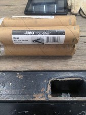 juno trac-lites 4-4ft sections silver finish