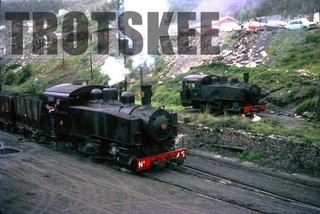 35mm Slide SPAIN Industrial Steam Loco JOP Huelva 45 1974 Original Spanish