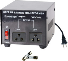 300 Watts Japanese Voltage Transformers, Step up and down Japan Converter, Can B