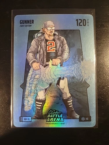 2026 Bo Jackson Battle Arena Gunner Blue Battlefoil Ice BBF-93 Gunnar Henderson