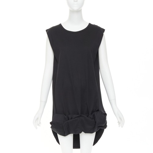 Maison Margiela, MAISON MARTIN MARGIELA 2001 Vintage black cotton deconstructed bubble dress M