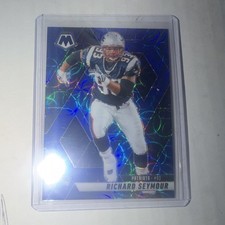 Panini 2025 Mosaic Richard Seymour Blue Scope Prizm Patriots Football #171