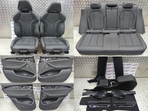 BMW X3M F97 G01 + LCI Lederausstattung Sitze Seats ERHITZ Leder Merino 9.108 km