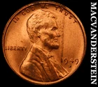 1949-S Lincoln Wheat Cent - Red Choice Gem Brilliant Unc  No Reserve  #i6941