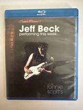 Jeff Beck &ndash; Performing this week... live at Ronnie Scott's MINT Blu-Ray. Clapton