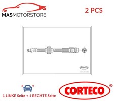 BREMSSCHLAUCH BREMSLEITUNG PAAR HINTEN CORTECO 19035035 2PCS P FÜR MAZDA 3,5