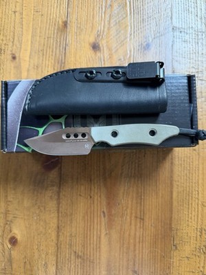 Heretic Kobold BOWIE BRONZE OD GREEN G10! BNIB!