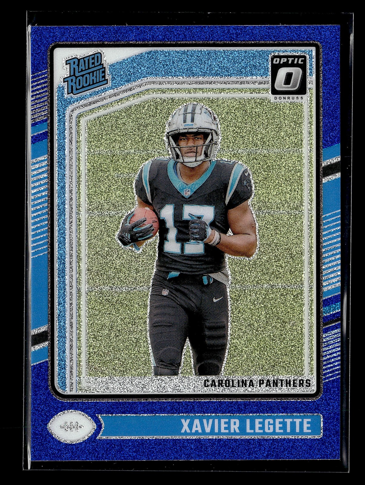 2024 Donruss Optic Xavier Legette Blue Glitter #299