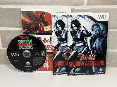 Tenchu Shadow Assassins - Nintendo Wii - Game Complete CIB - Tested