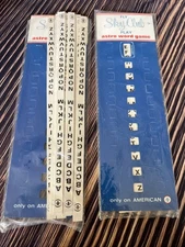 Vintage American Airlines Fly Sky Club Astro Word Game Lot Of 2, 1 Sealed