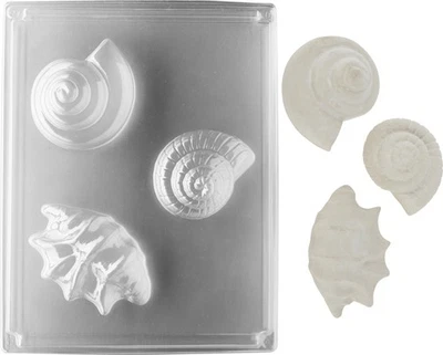 GLOREX Stampo conchiglia trio