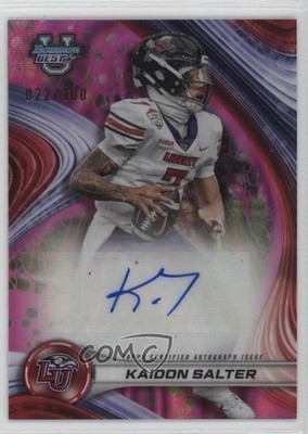 2024 Bowman U Best of Pink Lava Refractor /100 Kaidon Salter #BOA-KS Auto 17wa