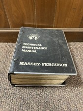 Original Mf Massey Ferguson Tractor Dealer Technical Maintenance Service Manual