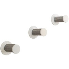 Wall Set 3 Wall Mounted Sisal Cat Perch System with 3 Scratcher Steps, Gray