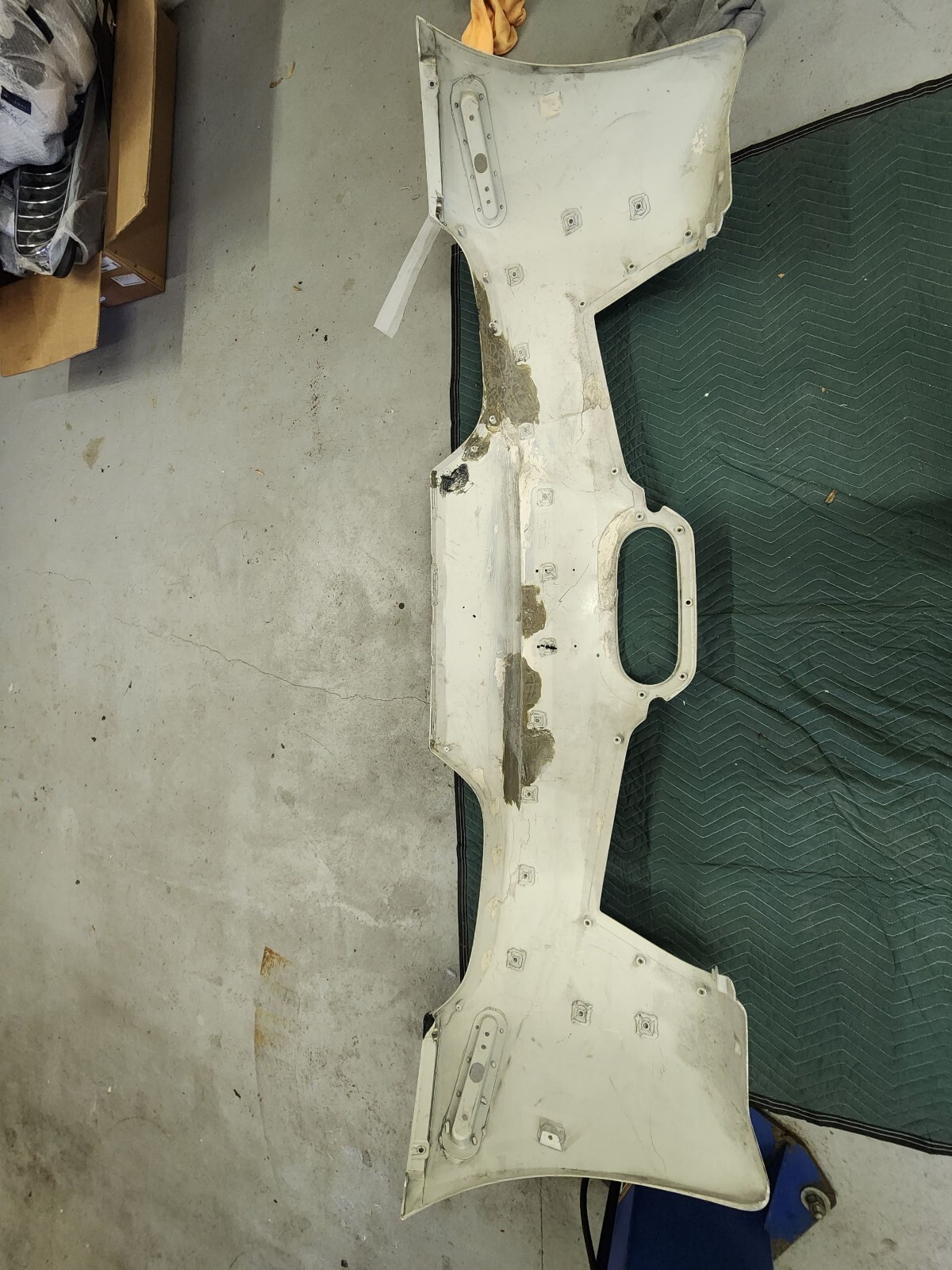 2010 2011 - 2015 Ferrari 458 Italia Spider Rear Bumper Cover OEM Needs Repair
