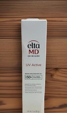 Elta MD UV Active Broad Spectrum SPF50 3oz Mineral Sunscreen w/Zinc Exp 05/2026