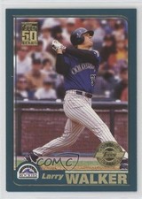 2001 Topps Home Team Advantage Larry Walker #655 HOF r5o