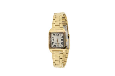 CASIO LTP-V007G-9BUDF Damen-Analoguhr, gold