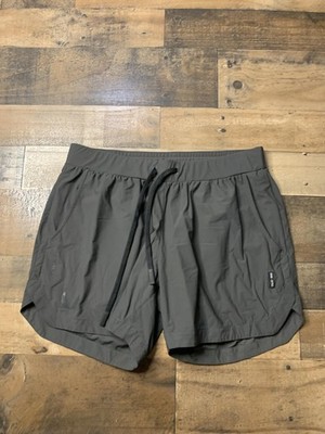 ASRV Shorts Mens Large Gray Tetra-Lite Running Quick Dry Athletic 5 Inseam