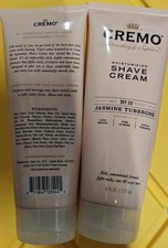Cremo Moisturizing Shaving Cremo Jasmine Tuberose• • 6FL oz Combo-2 