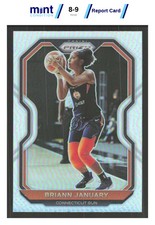 2021 PANINI PRIZM WNBA BRIANN JANUARY 18 MCG 9 PRIZMS SILVER CONNECTICUT SUN