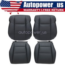 Fits 2009-2014 Acura Tsx Sedan Front Replacement Perf Leather Seat Cover Black Fits 2009-2014 Acura Tsx Sedan Front Replacement Perf Leather Seat Cover Black