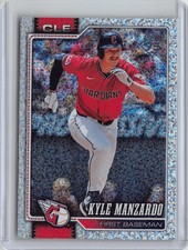 2026 Topps #309 Kyle Manzardo Confetti