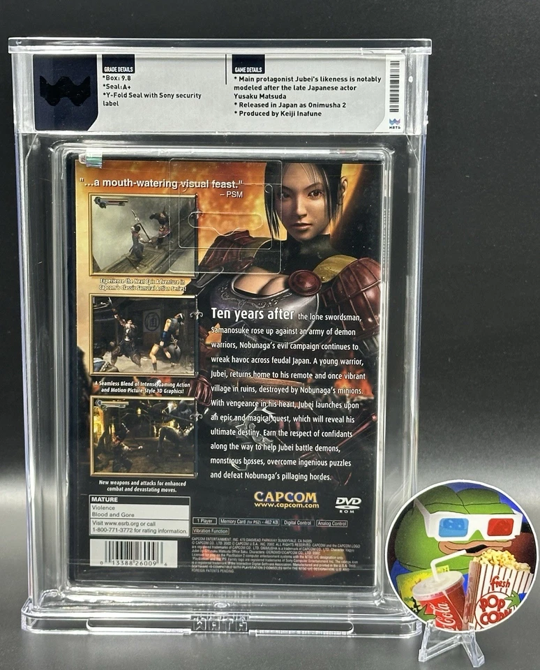 Onimusha 2: Samurai's Destiny • WATA 9.8 A+ • PlayStation 2 • Not VGA/CGC - Image 2 of 2