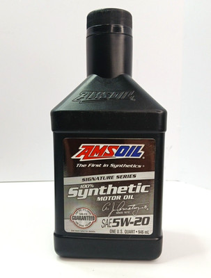 AMSOIL Signature Series 5W-20 100% Synthetic Motor Oil | 1 Quart | ALMQT-EA